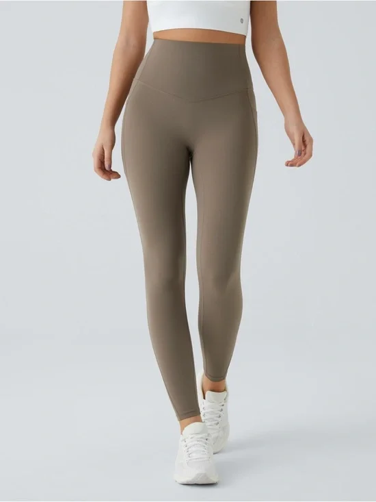 Halara UltraSculpt High Waisted Tummy Control Pocket Leggings Medium NWT - Picture 8 of 9